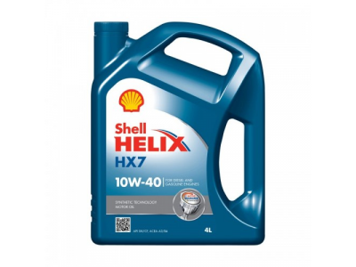 Моторное масло Shell Helix HX7 10W40, 4л от SHELL Моторное масло Shell Helix HX7 10W40, 4л