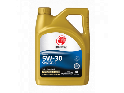 Моторное масло IDEMITSU SN/GF-5 5W30 F-S 4L от IDEMITSU Моторное масло IDEMITSU SN/GF-5 5W30 F-S 4L