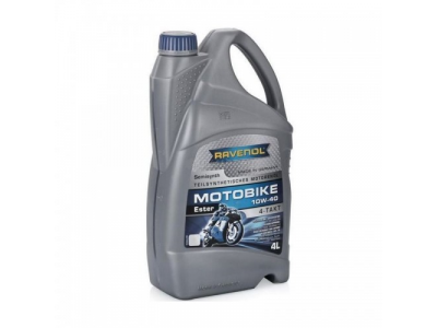 Моторное масло Ravenol Motobike 4T Ester 10W40, 4л