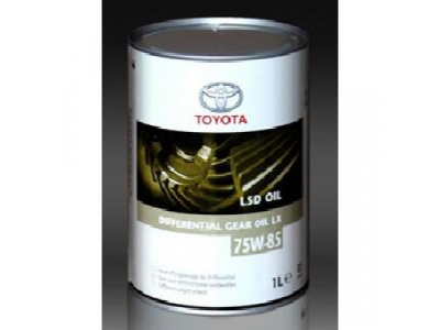 TOYOTA 75W-85 LSD LX GL-5 (1л) масло для дифференциалов LSD от Toyota TOYOTA 75W-85 LSD LX GL-5 (1л) масло для дифференциалов LSD