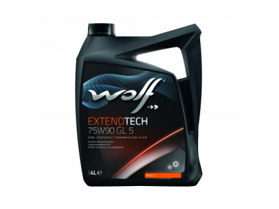 Трансмиссионное масло WOLF EXTENDTECH 75W90 GL 5 4L от WOLF Трансмиссионное масло WOLF EXTENDTECH 75W90 GL 5 4L