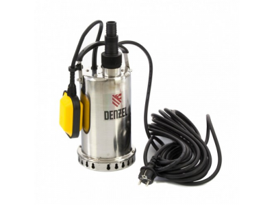 Дренажный насос DP600X, 600 Вт, подъем 7,5 м, 8500 л/ч Denzel от DENZEL Дренажный насос DP600X, 600 Вт, подъем 7,5 м, 8500 л/ч Denzel