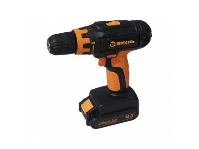 Дрель-шуруповерт аккумуляторная ДА-18Л-2К Вихрь от Вихрь Дрель-шуруповерт аккумуляторная ДА-18Л-2К Вихрь