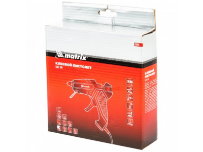 Клеевой пистолет, 11 мм, 20 (100) Вт, 10 г/мин Matrix