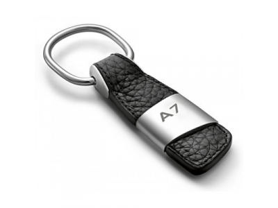 Брелок Audi A7 Key ring leather, артикул 3181400207