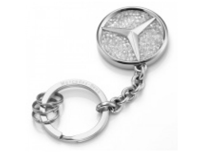 Брелок Mercedes-Benz Key Ring, Saint-Tropez, Silver / White, артикул B66959998 от Mercedes Брелок Mercedes-Benz Key Ring, Saint-Tropez, Silver / White, артикул B66959998