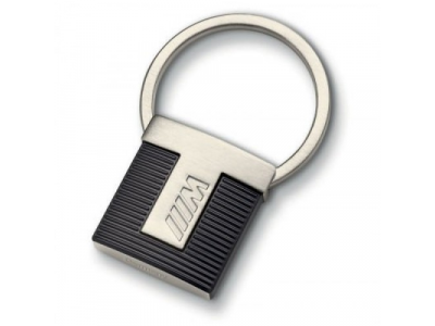 Брелок BMW M Performance Key Ring, Silver/Black