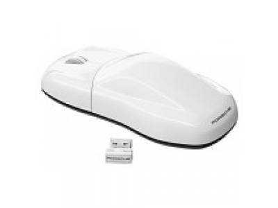 Компьютерная мышь Porsche Computer Mouse, White, артикул WAP0408100B от VAG Компьютерная мышь Porsche Computer Mouse, White, артикул WAP0408100B
