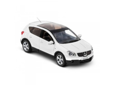Модель автомобиля Nissan Qashqai, White, артикул 999CMJ10X