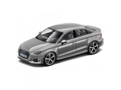 Модель автомобиля Audi RS 3 Sedan, Nardo Grey, Scale 1:43 от VAG Модель автомобиля Audi RS 3 Sedan, Nardo Grey, Scale 1:43