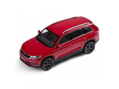 Модель автомобиля Skoda Kodiaq, Scale 1:43, Red Velvet