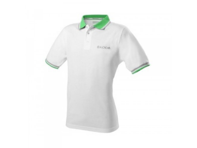 Мужская рубашка-поло Skoda Men’s Polo Shirt, White, Event
