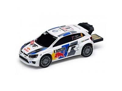 Флешка Volkswagen USB-stick Polo R WRC, Motorsport, 4Gb