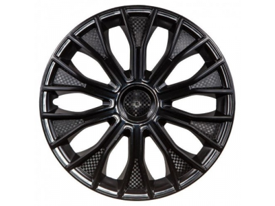 Колпаки колесные 16 дюймов Волтек, черный глянец, карбон от Airline Колпаки колесные 16 дюймов Волтек, черный глянец, карбон