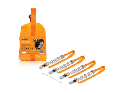 Цепи (браслеты) противоскольжения для лег.авто (колёса 165-205 мм), к-т 4 шт. от Airline Цепи (браслеты) противоскольжения для лег.авто (колёса 165-205 мм), к-т 4 шт.