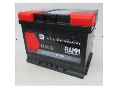 Аккумулятор 6ст - 60 (Fiamm) серия Titanium Black - оп