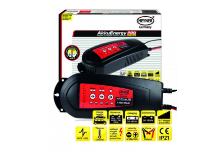 Мобильное зарядное устройство AkkuEnergy PRO для АКБ 1-30 Ah 12V от HEYNER Мобильное зарядное устройство AkkuEnergy PRO для АКБ 1-30 Ah 12V