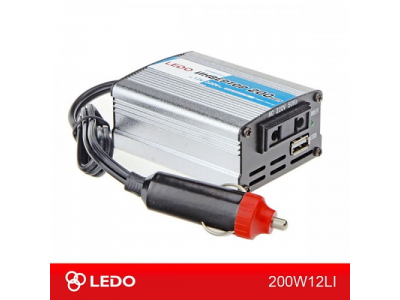 Инвертор 12V-220V 200W LEDO Standart от LEDO Инвертор 12V-220V 200W LEDO Standart