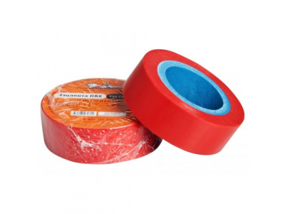 Изолента ПВХ, красная, 19 мм, 10 м AIRLINE от Airline Изолента ПВХ, красная, 19 мм, 10 м AIRLINE