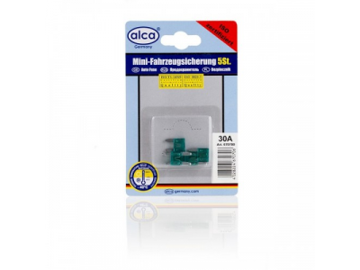 Предохранители флажковые мини 30А, (5 шт.) от ALCA Предохранители флажковые мини 30А, (5 шт.)