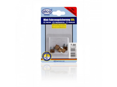Предохранители флажковые мини 7,5А, (5 шт.) от ALCA Предохранители флажковые мини 7,5А, (5 шт.)