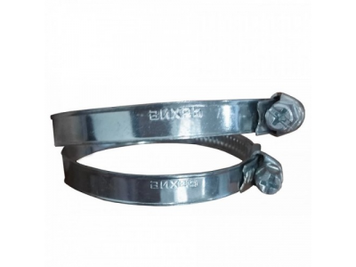 Хомут металлический червячный 50-70, 9мм (25 шт)