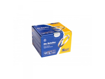 Хомут червячный 16-27 мм OBERKRAFT от KRAFT Хомут червячный 16-27 мм OBERKRAFT