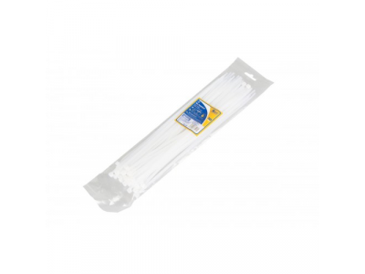 Хомут нейлоновый 4,8*300 белый (уп-ка 50 шт) OBERKRAFT