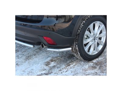 Защита задняя уголки d42 Mazda CX-5 2012-, MCX5.76.1426 от SOUZ96 Защита задняя уголки d42 Mazda CX-5 2012-, MCX5.76.1426