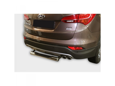 Защита задняя ступень d76,Hyundai Santa Fe 2013-, HYSF.77.1631 от SOUZ96 Защита задняя ступень d76,Hyundai Santa Fe 2013-, HYSF.77.1631