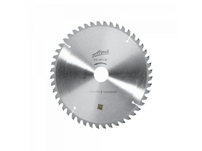 Пильный диск по пластику и алюминию профи Атака 210*54T*30