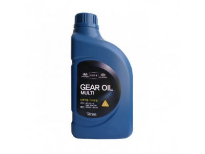 HYUNDAI 80W-90 (1л) GearOil MultiGL5 трансмессионное масло от MOBIS HYUNDAI 80W-90 (1л) GearOil MultiGL5 трансмессионное масло