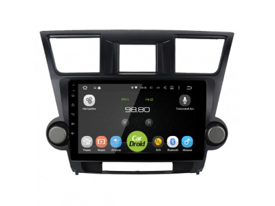Штатная магнитола CarDroid RD-1122F для Toyota Highlander 2 2007-2013 от ROXIMO Штатная магнитола CarDroid RD-1122F для Toyota Highlander 2 2007-2013