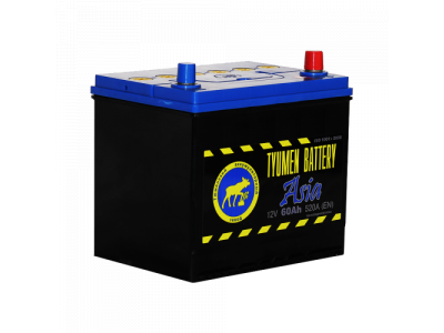 Аккумулятор 6ст - 60 (Тюмень) ASIA - оп от ТЮМЕНСКИЙ АККУМУЛЯТОРНЫЙ ЗАВОД Аккумулятор 6ст - 60 (Тюмень) ASIA - оп